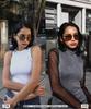 Фотохромные поляризационные солнцезащитные очки Boston Бренд Популярные Стильные Модные Очки Защита от УФ [Гибкие] (Fblack Светло-коричневый-коричневый) Женские Мужские