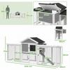 Large Chicken Coop Wooden Outdoor Chicken Cage Poultry Hen House With Nesting Box