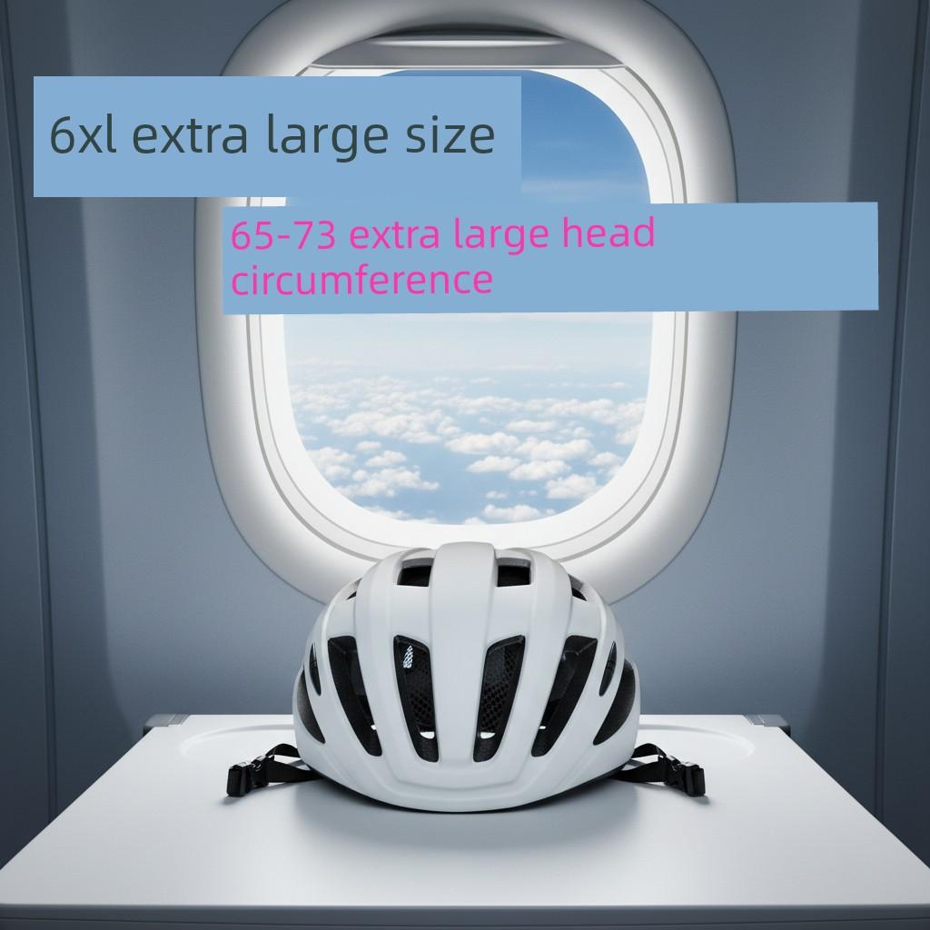 Yema's 6Xl5Xl7Xl Extra-Large Size Road Cycling Helmet with 65 Large Head Circumference and Widened Riding Glasses