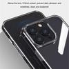Прозрачный чехол из закаленного стекла HD для iPhone 15 14 13 12 11 Pro Max XR XS 7 8 Plus Mini, роскошный прозрачный мягкий каркас, твердая задняя крышка