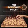 16 Inches Wooden Handcrafted Magnetic Chessboard Set|Tournament-Style Chess Set with Premium Build,Magnetic Pieces