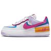 Air Force 1 Shadow Белый Фото Синий Сиреневый Цветок Алхимический Розовый Женский HF5064-100