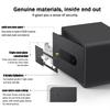 New MIJIA Smart Safe Deposit Box Fingerprint Unlock Work with Mijia App 65Mn Anti-Drilling Steel Plate Vibration Warning