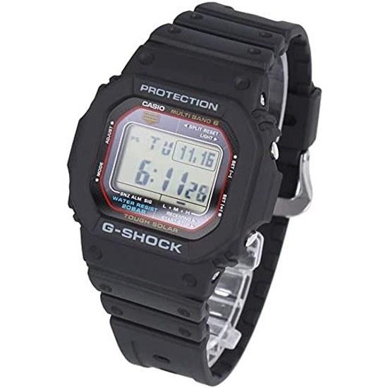 Casio G-Shock Серия 5600 Мужские Водонепроницаемые Радиоуправляемые Солнечные Цифровые Черные gw-m5610u-1 gw-m5610-1 Непрерывная Модель Номер Параллельный Импорт