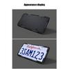 2pcs Silicone Car License Plate Frame Multi-color American Standard Car License Plate Holder Screw Set Does Not Hurt The Paint License Plate Covers
