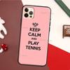 Теннисная ракетка Теннисный мяч Чехол из ТПУ Для iPhone 11 14 Pro Max 12 13 mini X XS Max XR 5S SE 2020 6S 7 8 Plus Задняя крышка