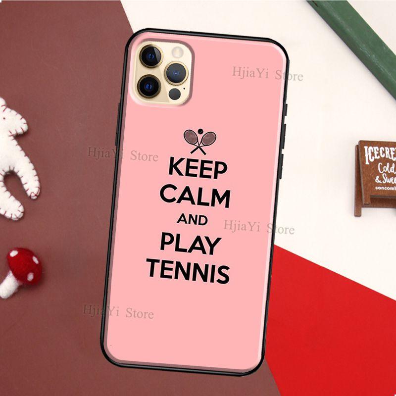 Теннисная ракетка Теннисный мяч Чехол из ТПУ Для iPhone 11 14 Pro Max 12 13 mini X XS Max XR 5S SE 2020 6S 7 8 Plus Задняя крышка