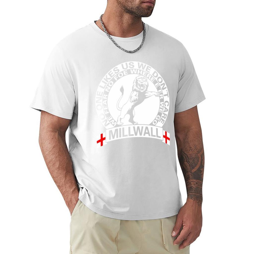 Millwallclassic Tshirt Gym Exercise Short Sleeve Tshirt