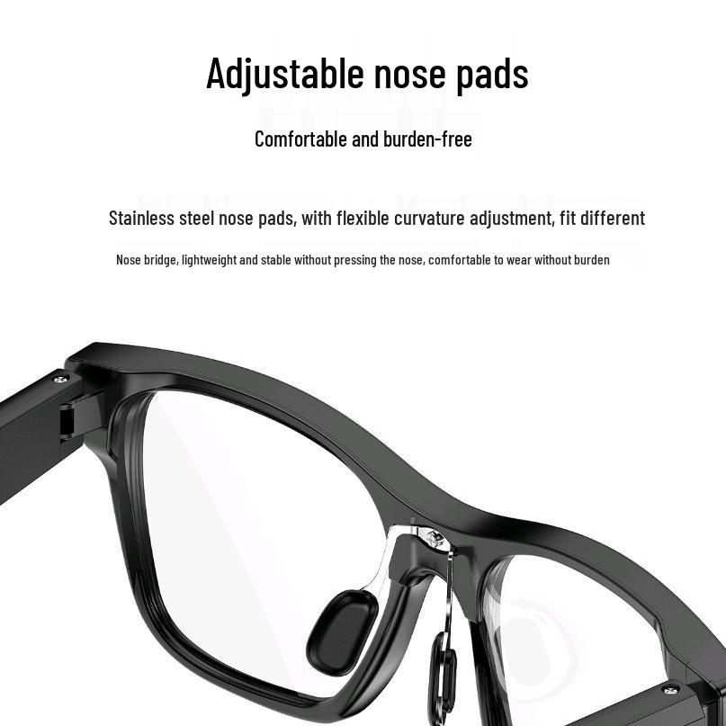 S336 Smart Bluetooth AI Glasses: Video Recording & Anti-Blue Light Protection