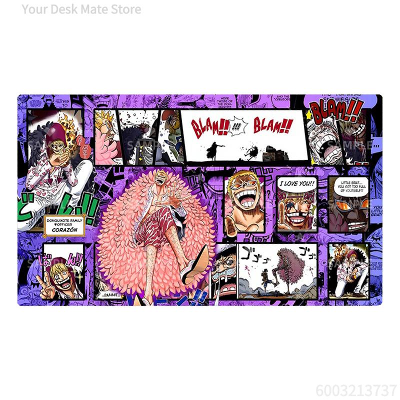 8 Моделей DIY One Piece Ута Эйс Луффи Игровая подставка для карточных боев Opcg Дофламинго Ямато Одиночная настольная игра Карточный бой Карточная подставка