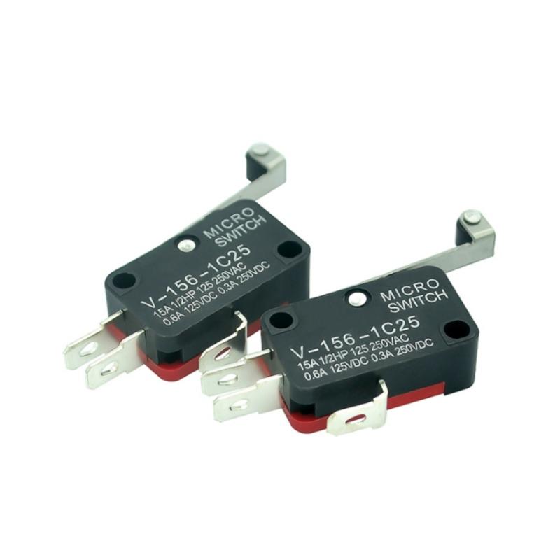 1PCS V-156-1C25 15A Микропереключатель, кнопочный SPDT мгновенного действия концевой выключатель, выключатель хода