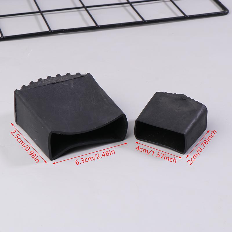 2 шт. складные чехлы для ножек лестницы чехлы для ножек лестницы нескользящие ножки лестницы противоскользящие защитные чехлы для ступеней лестницы