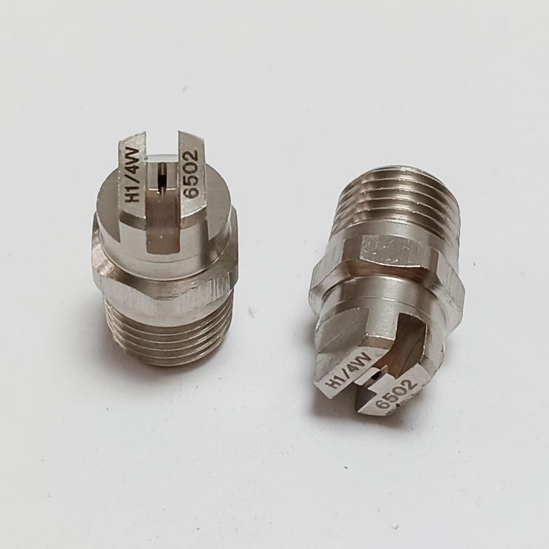 1/4" BSPT нержавеющая сталь плоскоструйная форсунка для очистки