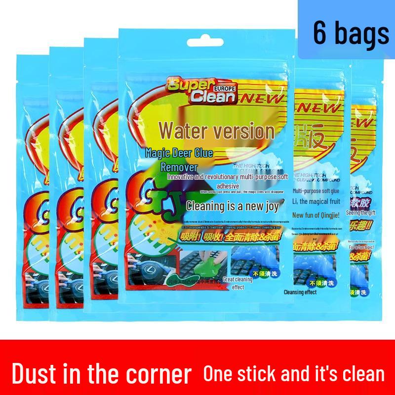 Многофункциональный гель для чистки салона автомобиля для щелей и удаления пыли