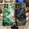 Чехол для Honor 90 Lite X7b X9b X8b X8a X9a X8 Мягкий чехол для телефона Мраморный