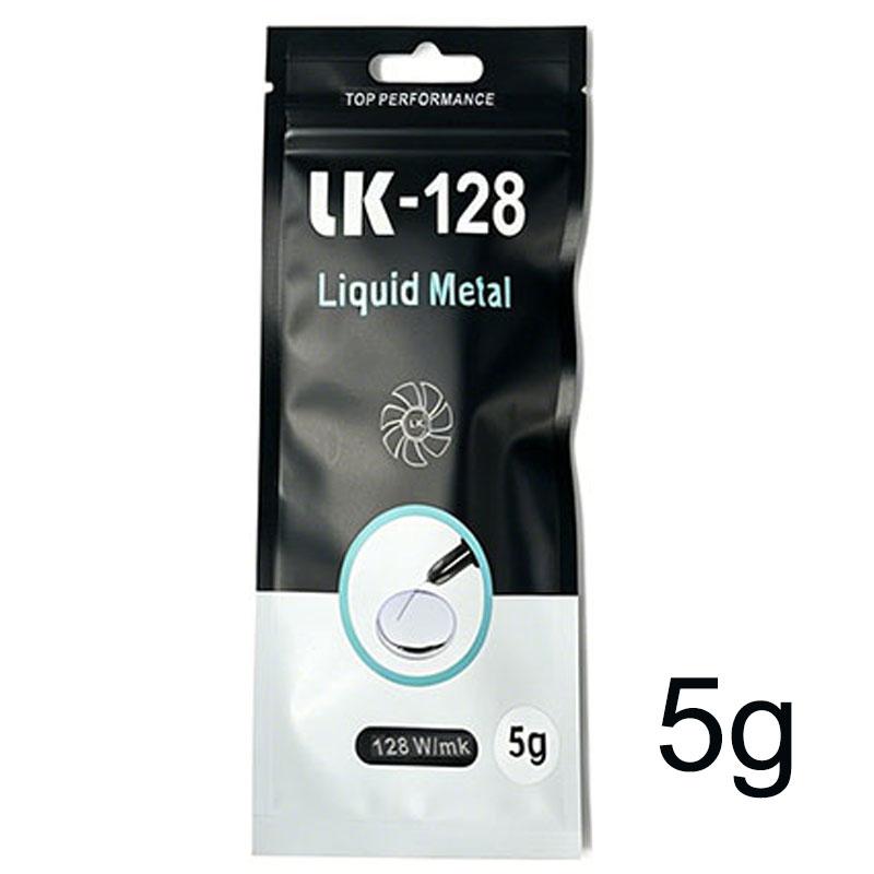 LK-128 Liquid Metal Thermal Paste High Thermal Conductivity For CPU GPU Laptop PS5 Desktop Cooling Heat Dissipation