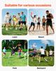 VEVOR Disc Golf Set, 5 PCS Beginners Flying Discs, Disc Golf Starter Set for Full-Body Strength Training, with Putter, Mid-Range, Driver, Mini Marker