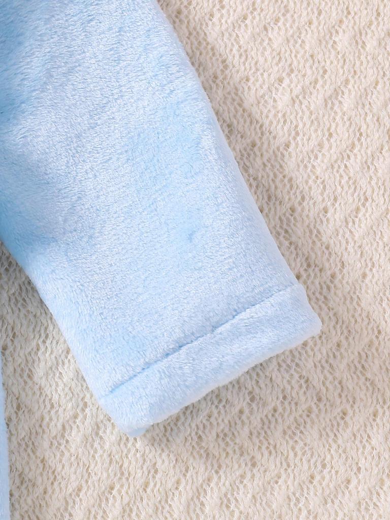 Детский утолщенный халат из кораллового флиса – Фланелевый халат для мальчиков и девочек, размеры от младенческого до среднего, подходит для всех сезонов