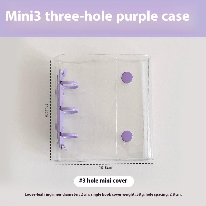 Сделай сам Наклейки для ногтей Книга для хранения накладных ногтей с двойной пряжкой 3 отверстия Зажим для карточек Дисплейная доска Простой альбом для ухода за ногтями