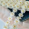 Creative Small Yellow Flower Embroidered Handmade Daisy Lace Trim DIY Craft Ribbon Sewing Supplies