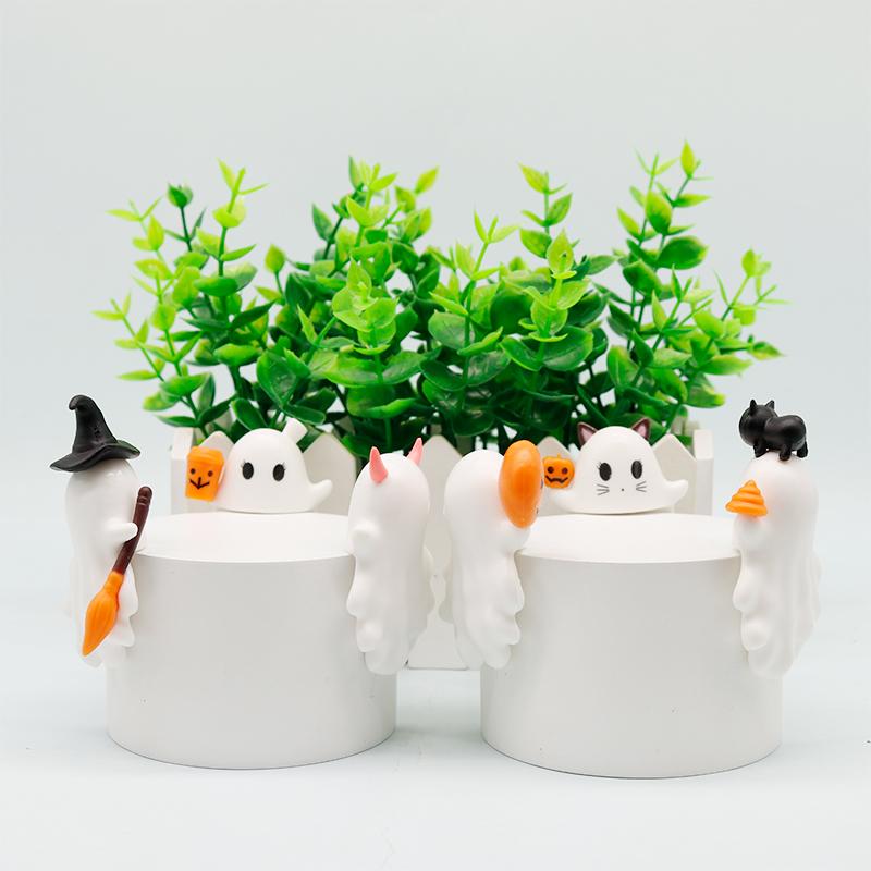 Halloween Ghost Figurine Halloween Series Blind Box Genuine Screen Decoration Birthday Gift Mysterious Surprise