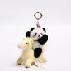 Panda Plush Keychain With Anti Fake Laser Mark For Graduation Gifts