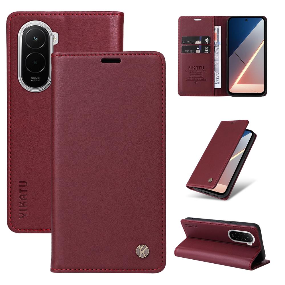 Магнитный кожаный чехол-книжка для POCO M7 M6 M4 M3 4G F8 F7 F6 F4 X7 X6 X5 X4 GT Pro 5G Ultra C85 C71 Обложка Дизайн для бизнеса