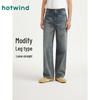 Мужские свободные прямые джинсы Hotwind F06M25301