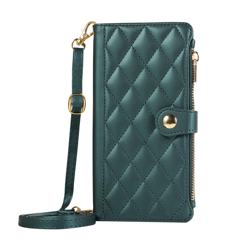 Crossbody Zipper Wallet Case for Samsung Galaxy A05 A06 A07 A15 A16 A17 A25 A35 A36 A53 A54 A55 A56 A72 A73 4G 5G Phone Cover