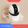 Wall-Mounted No-Drill Camera Storage Shelf for Phones and Monitoring