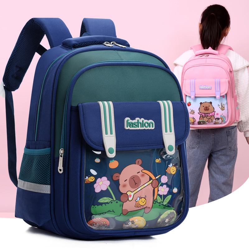 And Stylish Playful Capybara Themed Childrens Backpack Perfect For Boys And Girls Use School