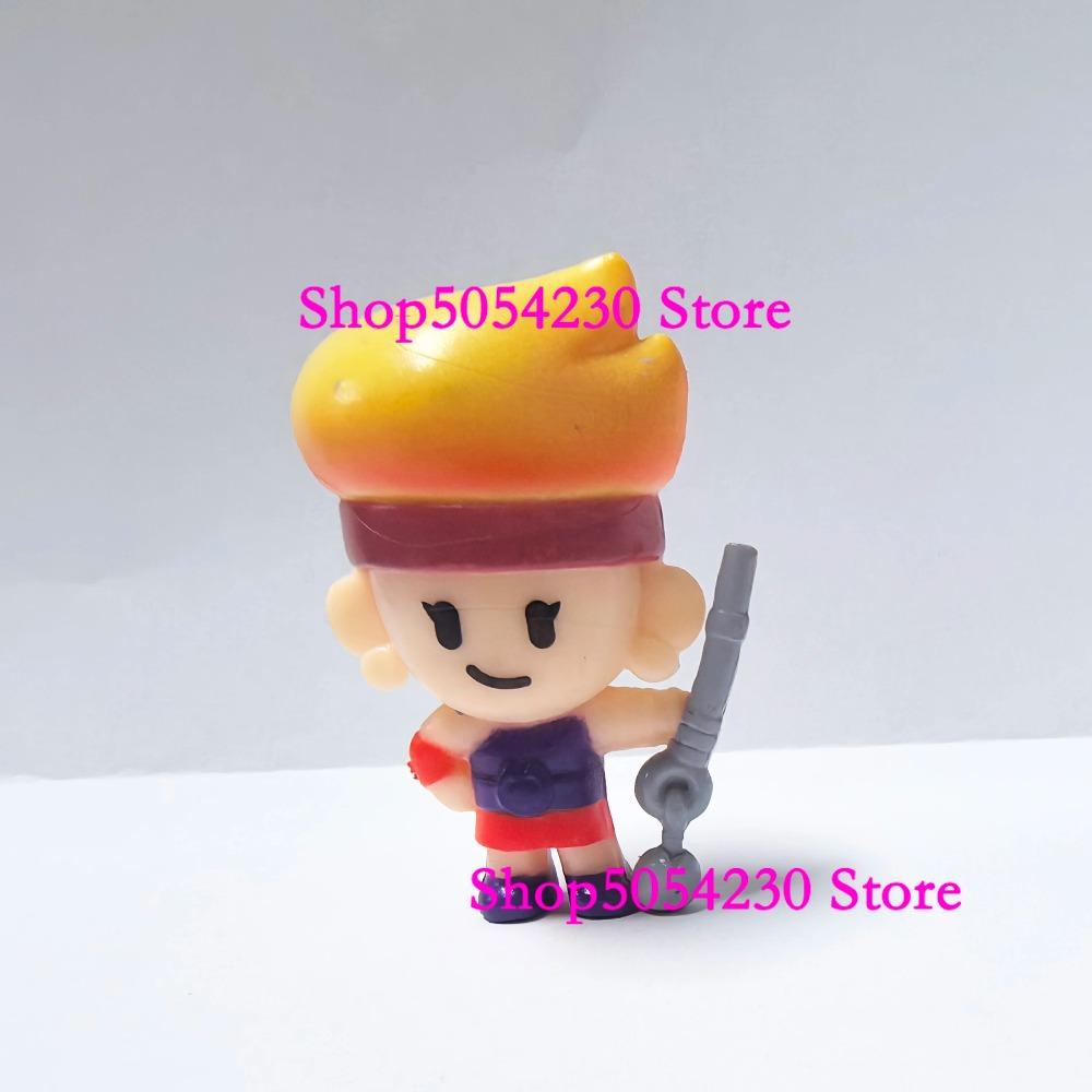 Оригинальные Мини Фигурки Brawl Stars Аниме - Хлопковые Куклы Герои Мультфильмов Модный Декор Коллекционная Модель Игрушки для Рождественских Подарков