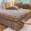 Утолщенная стеганая нескользящая юбка для кровати