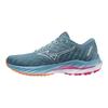 Mizuno Wave Inspire 19 ослепительно синие женские кроссовки белые 411398-5B00