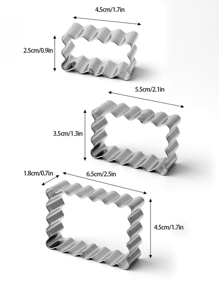 9 шт./кор. Набор ножей для рождественского печенья в виде пряничного человечка, рожек, колокольчиков, сердца, снеговика и звезд