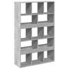 Room Divider Concrete Grey 100 x 33 x 156.5 cm Engineered Wood