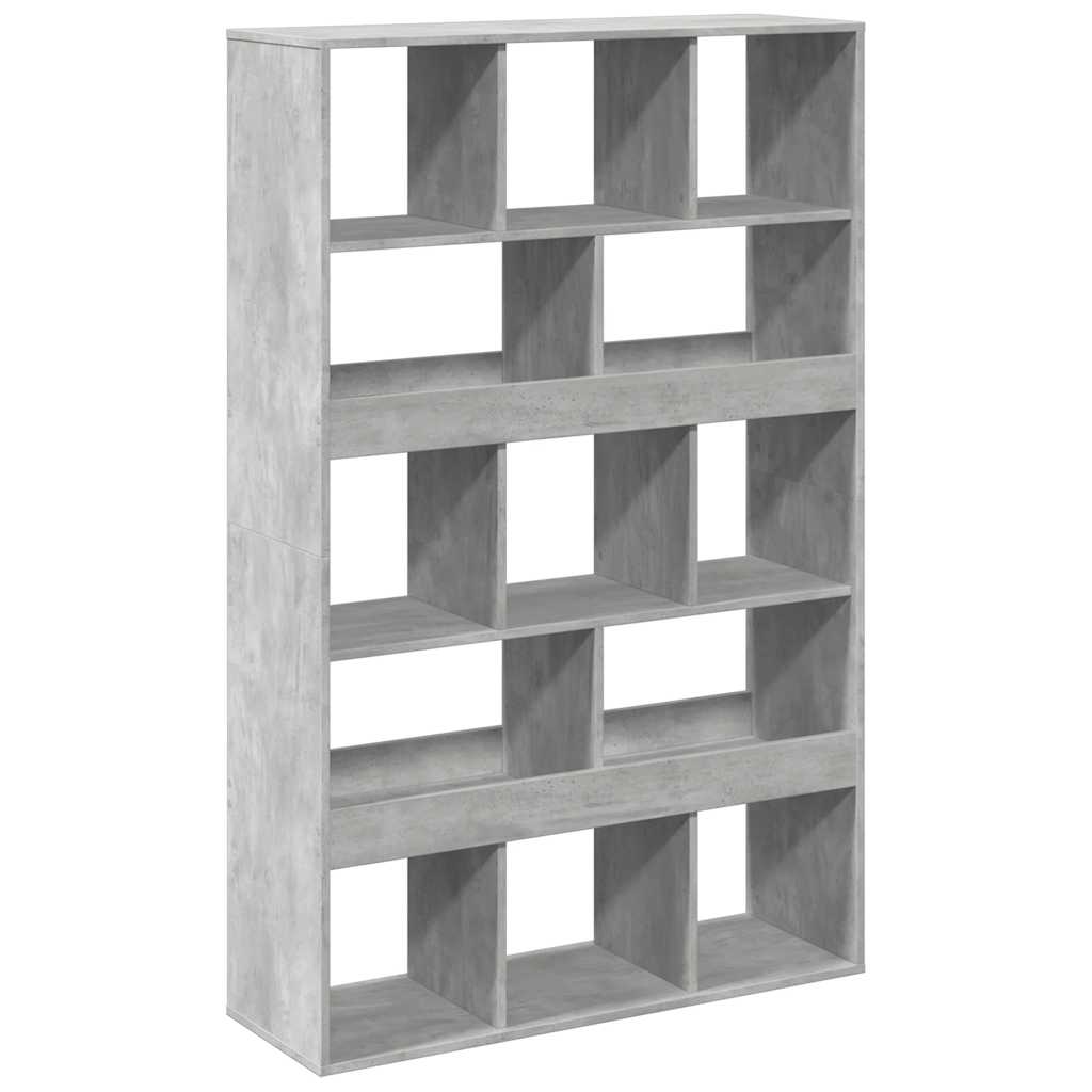 Room Divider Concrete Grey 100 x 33 x 156.5 cm Engineered Wood