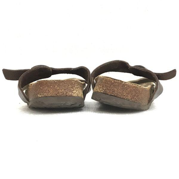 Birkenstock Papillio Германия Кожаные сандалии 26.5 41 Мужские Коричневые Пляжная обувь(ИСПОЛЬЗОВАЛ)