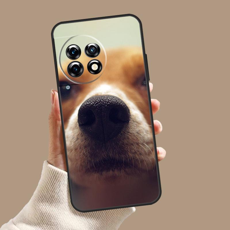 Милый мультяшный чехол с собакой Бигль Для OnePlus 12R 10R 9R 10T 8T 8 9 10 Pro 11 12 OnePlus Nord CE 2 3 Lite N10 N20 Чехол