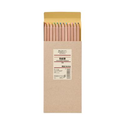 Цветные карандаши MUJI 12 цветов NFB13A6S