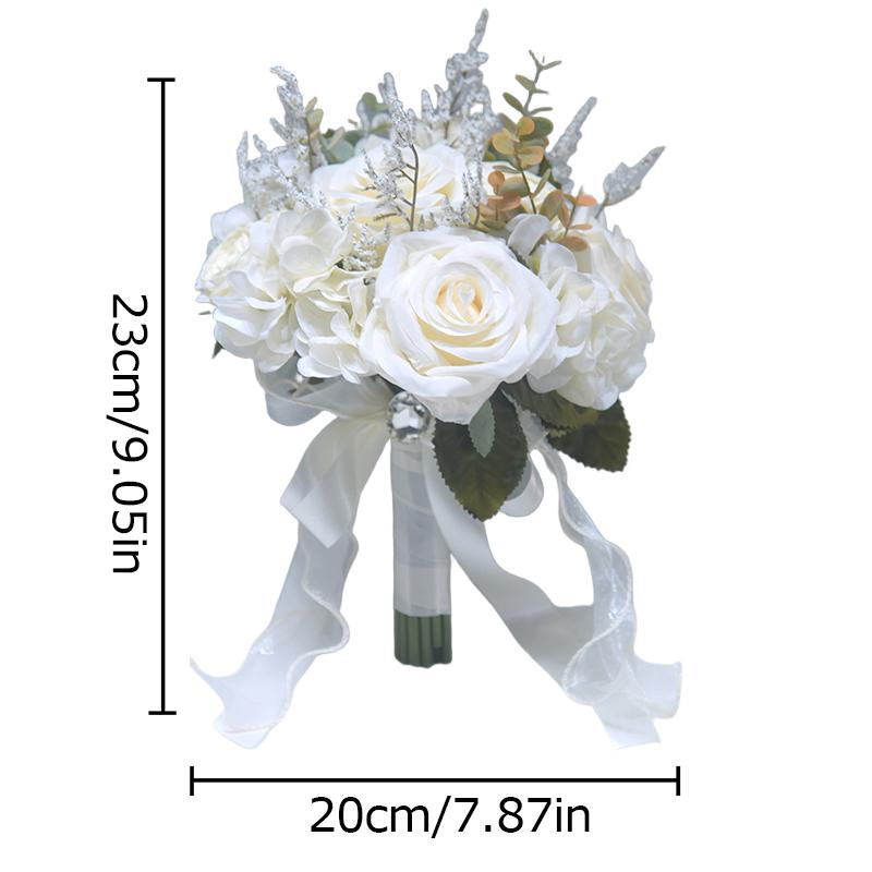 Свадебные многоцветные реквизиты для фотосъемки, многоцветные декоративные стразы, имитация свадебных роз, красивые аксессуары