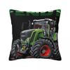 Fendt Немецкие Тракторы Квадратная Наволочка Чехол для Подушки Полиэстер Подушка на Молнии Декоративная Уютная Подушка-Плед для Дома Автомобиля