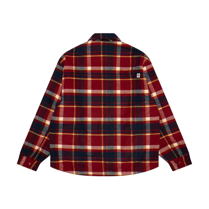 Aape logo-patch check-pattern jacket AAPJKM7659XXN