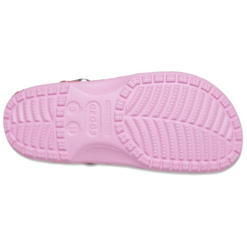 A BATHING APE x Crocs Classic клог камуфляжный принт удобные и универсальные дырочные туфли унисекс розовый