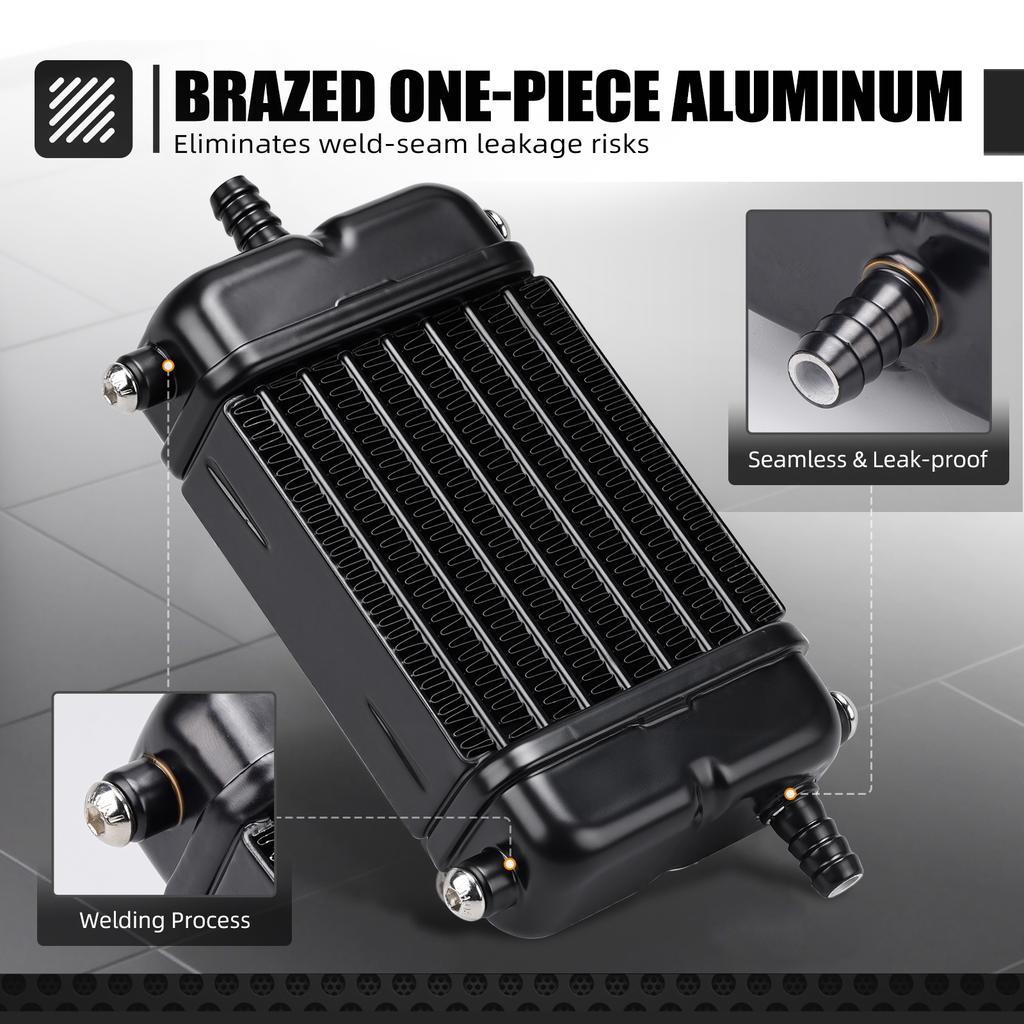 NICECNC Масляный радиатор для Honda XR650L XR 650L 650 L 1993-2025 2024 2023 2022 2021 2020 2019 Аксессуары для мотоциклов Детали Черный