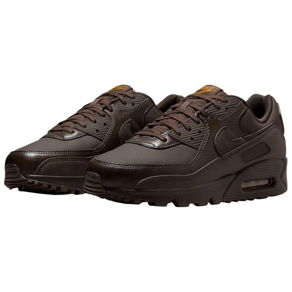 Nike Air Max 90 Износостойкие Низкие Повседневные Беговые Кроссовки Унисекс Коричневые IH2063-200
