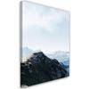 Canvas Print View from a Mountain Peak