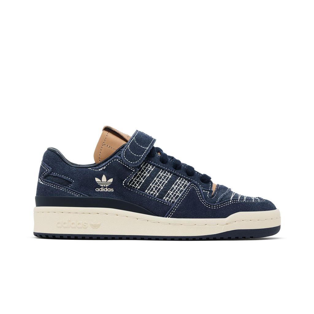 adidas Forum 84 Low 'Sashiko' (Unisex) Shadow Navy / Legend Ink / Vivid Red Skateboard Shoes GX8564