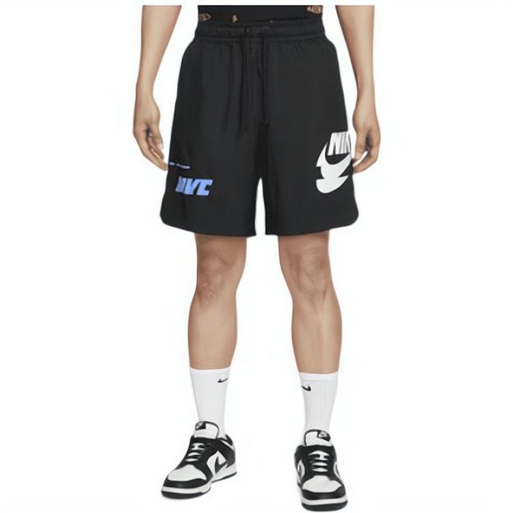 Nike Спортивная одежда Основные элементы Повседневные шорты Мужские Черные Средние DM6880-010