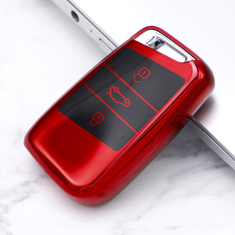 Модный чехол для дистанционного ключа из ТПУ для Volkswagen VW Magotan Passat B8 Golf для Skoda Superb A7 Kodiaq, защитные аксессуары